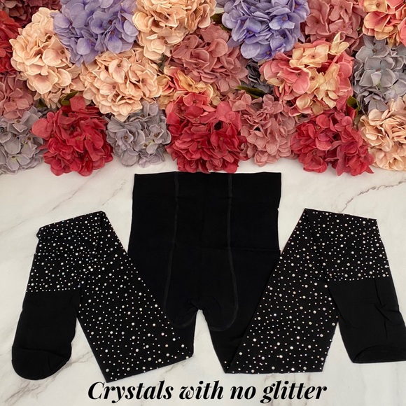 Sexy Crystal Black Sheer Stocking Pantyhose - Picture 6 of 16